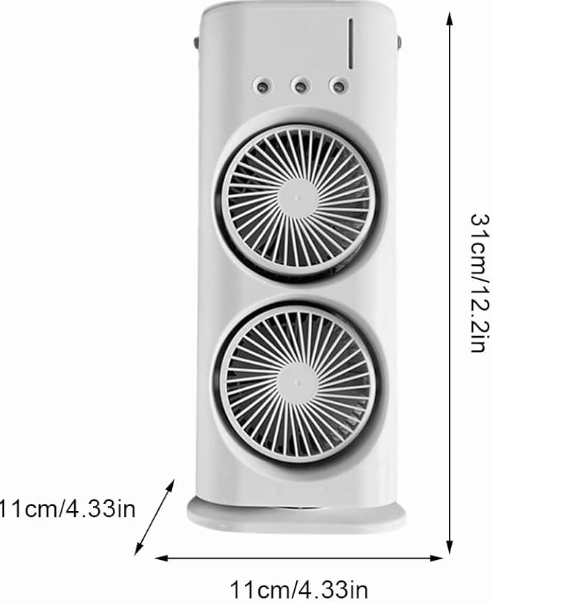 Aerocool Duo | Ventilador humidificador™