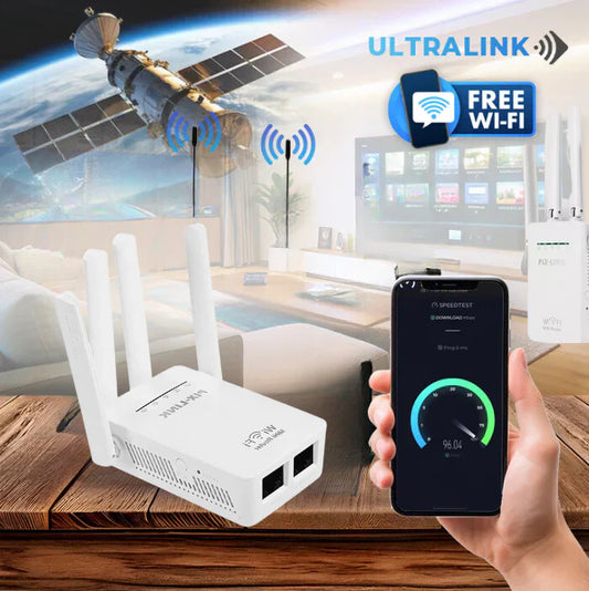 Ultra Link Free Wifi Router [UNLIMITED SATELLITE INTERNET]