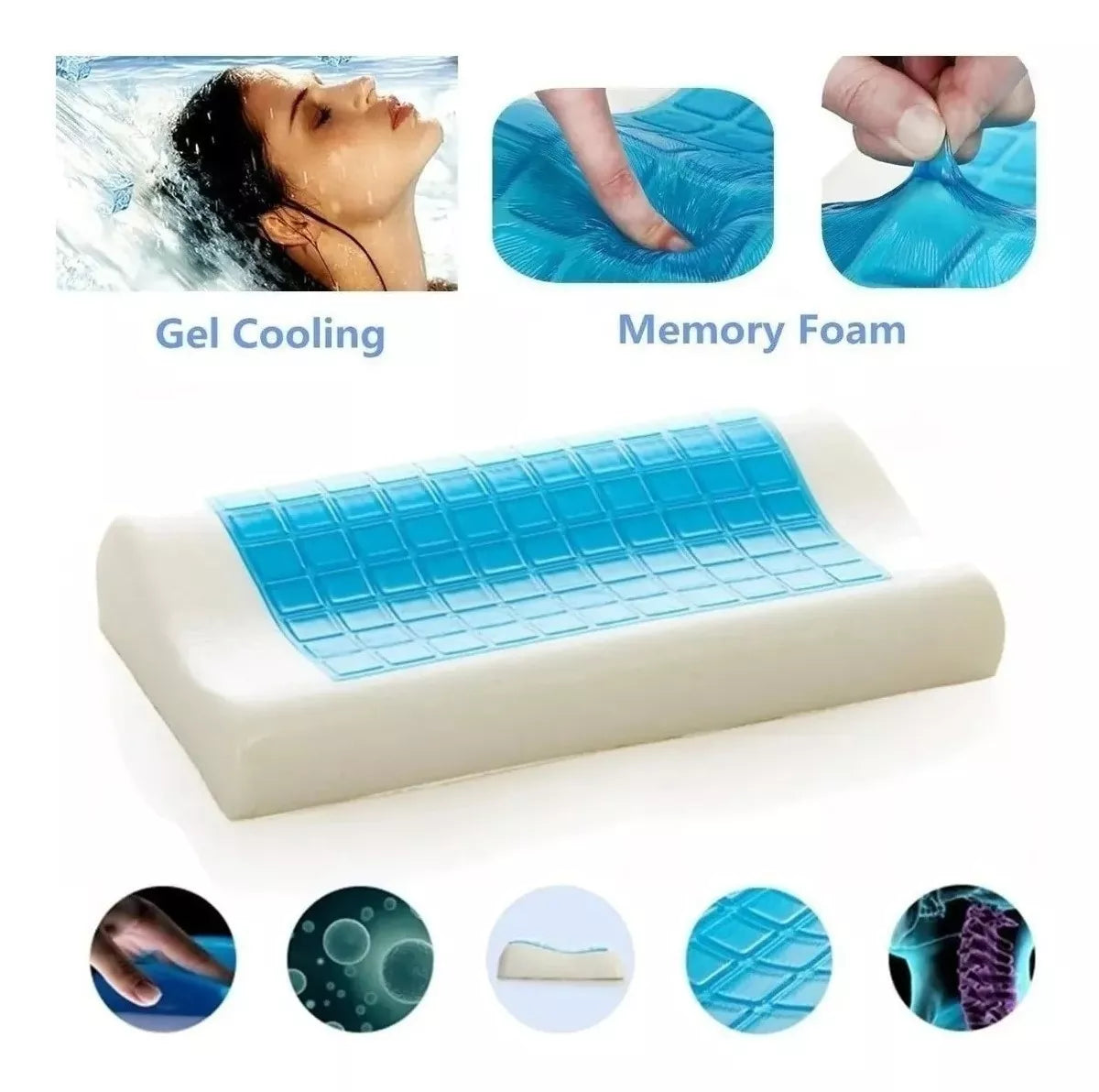 Almohada de Gel Ultraconfort